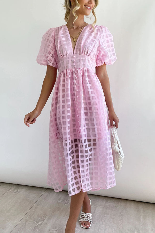 A Vintage Style Dress with Delicate Timeless Details