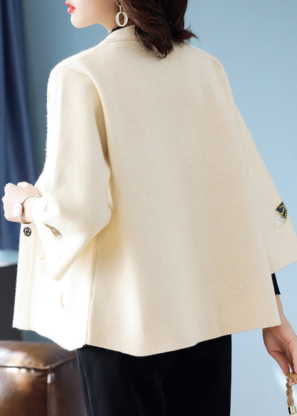 A Vintage Style Coat with Delicate Timeless Details