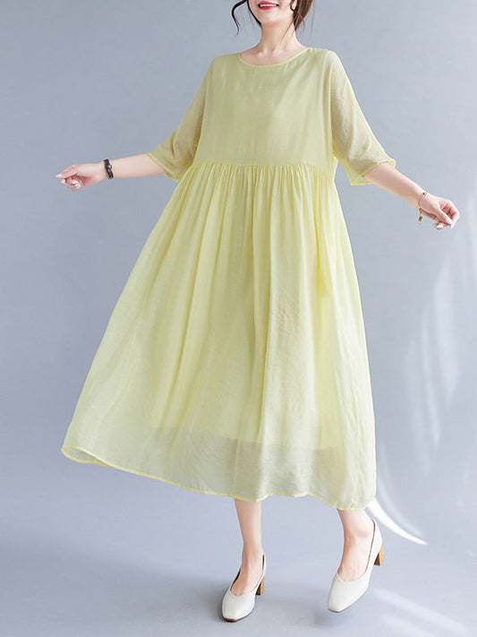 A Vintage Style Dress with Delicate Timeless Details