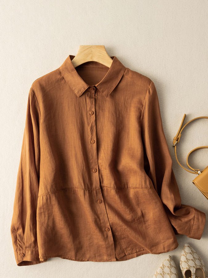 A Vintage Style Shirt with Delicate Timeless Details
