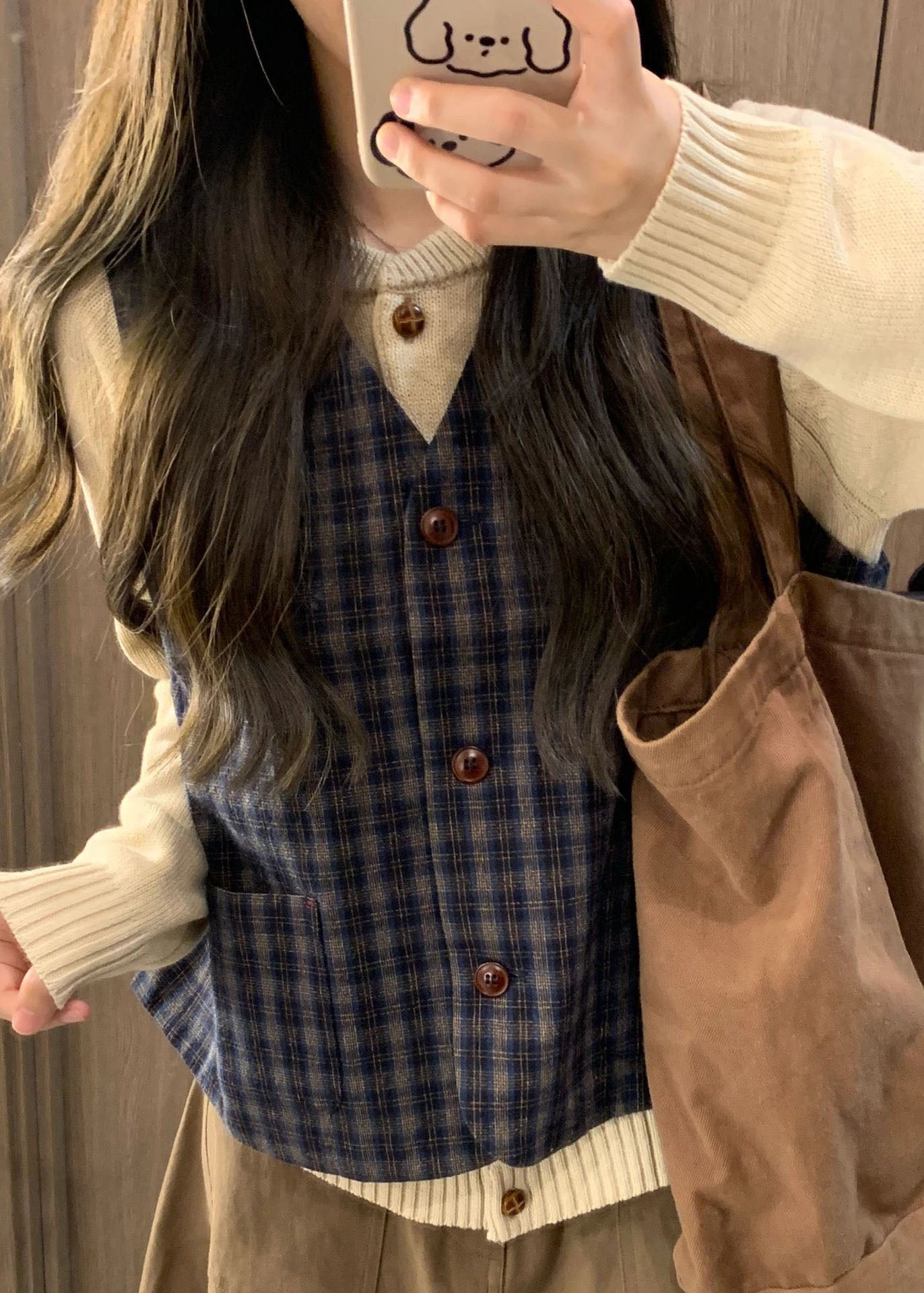 A Vintage Style Sweater with Delicate Timeless Details