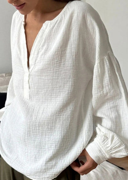 A Vintage Style Shirt with Delicate Timeless Details
