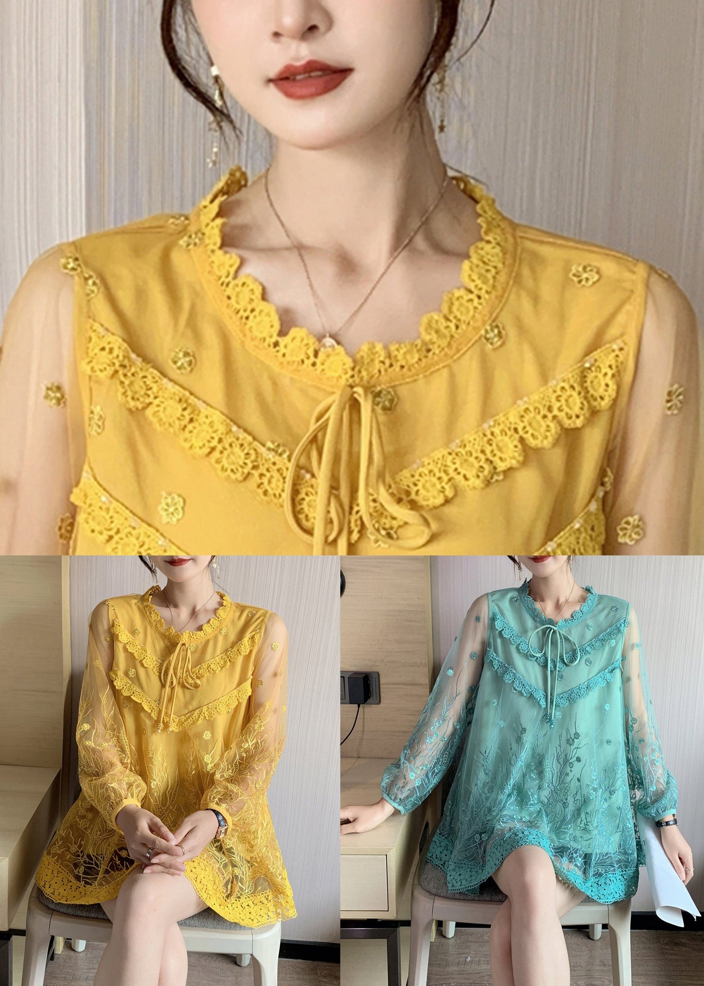 A Vintage Style Top with Delicate Timeless Details