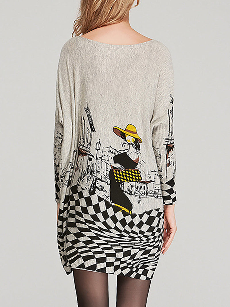 Classic Vintage Sweater with a Flattering Fit