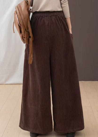 A Vintage Style Pants with Delicate Timeless Details