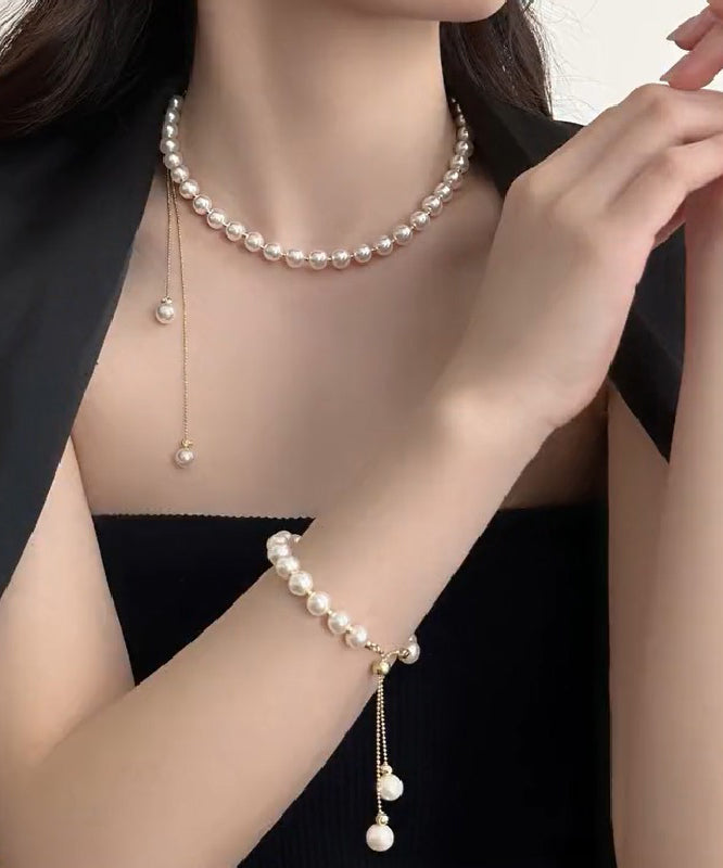 Delicate Artisan Pearl Set