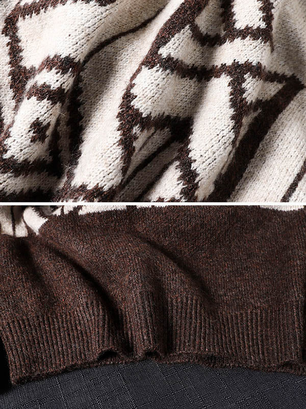 Vintage Inspired Sweater with a Contemporary Edge