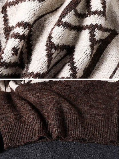 Vintage Inspired Sweater with a Contemporary Edge