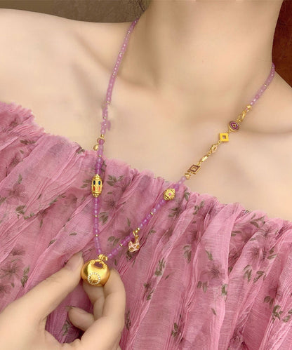 Delicate Artisan Gold Necklace