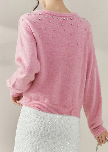 A Vintage Style Sweater with Delicate Timeless Details