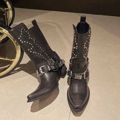 Vintage Inspired Orthopedic Boots