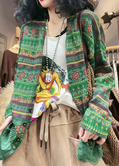 Classic Vintage Cardigan with a Flattering Fit
