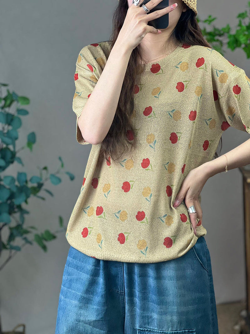 Vintage Inspired Pullover with a Contemporary Edge