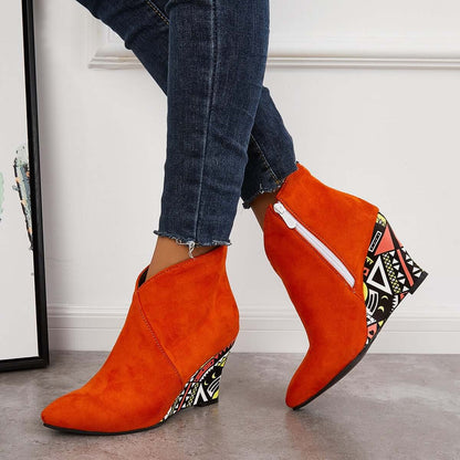 Chic Orthopedic Boots with Unique Design