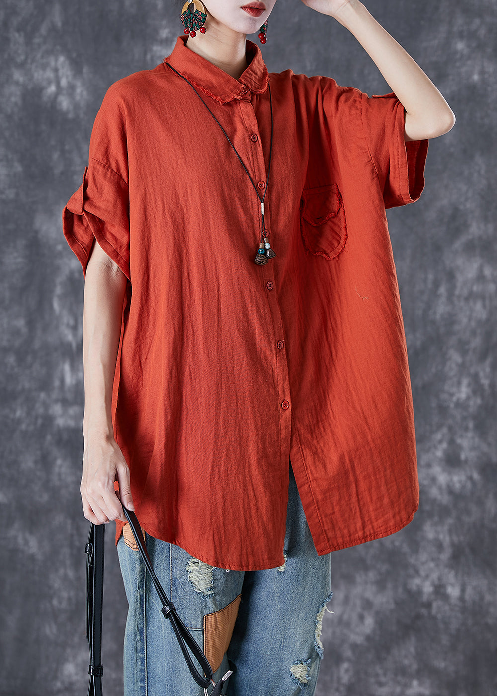 Well Tailored Shirt with a Graceful Silhouette