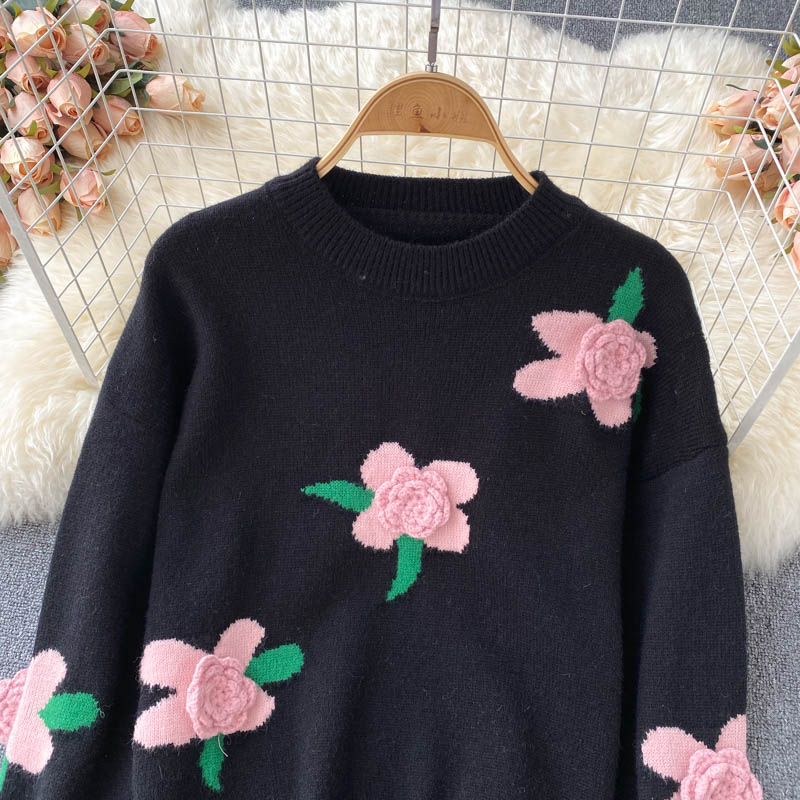 A Vintage Style Sweater with Delicate Timeless Details