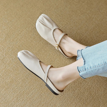 Classic Orthopedic Flats with Timeless Style