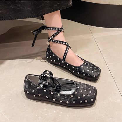 Classic Orthopedic Flats with Timeless Style