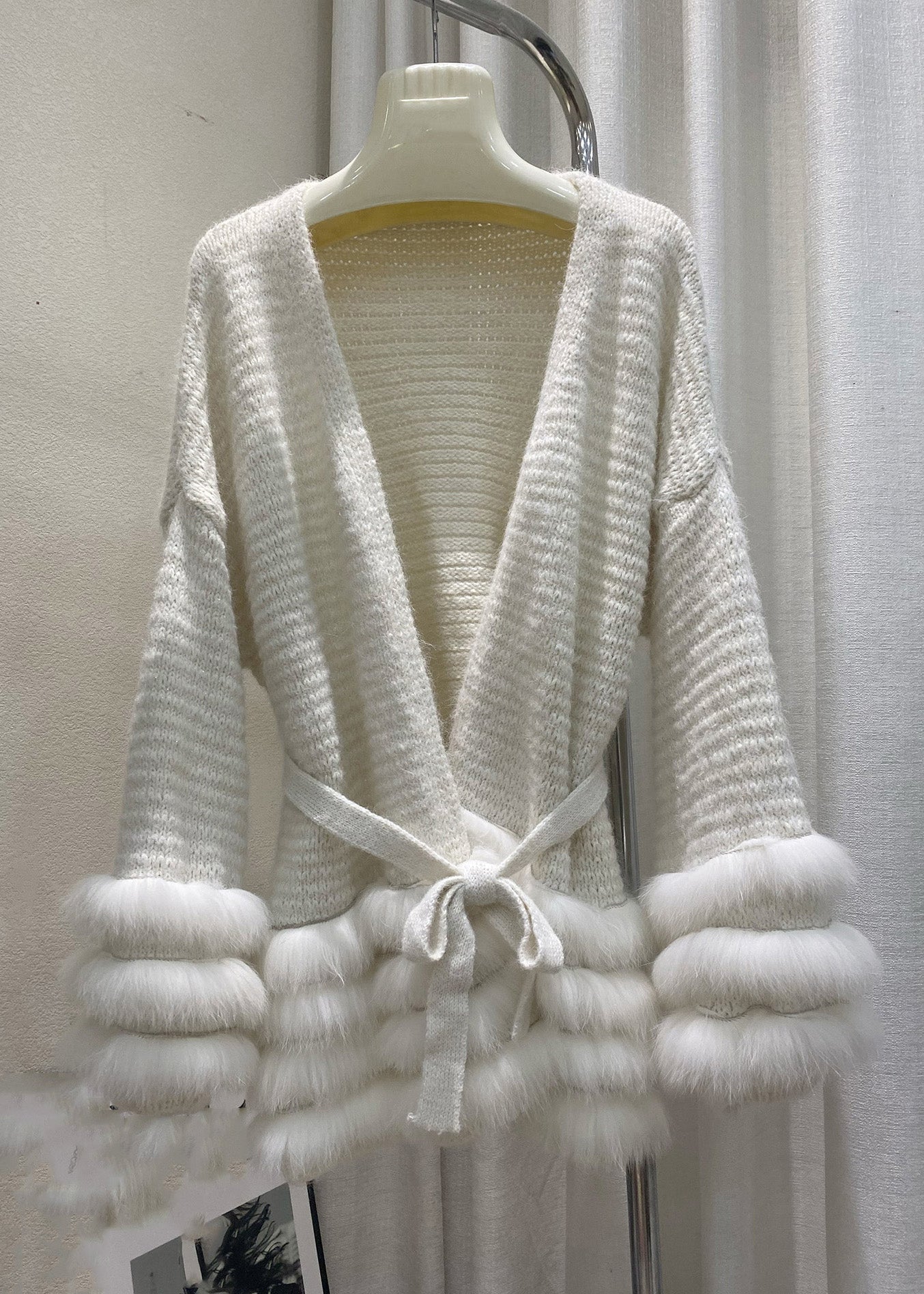 Classic Vintage Cardigan with a Flattering Fit