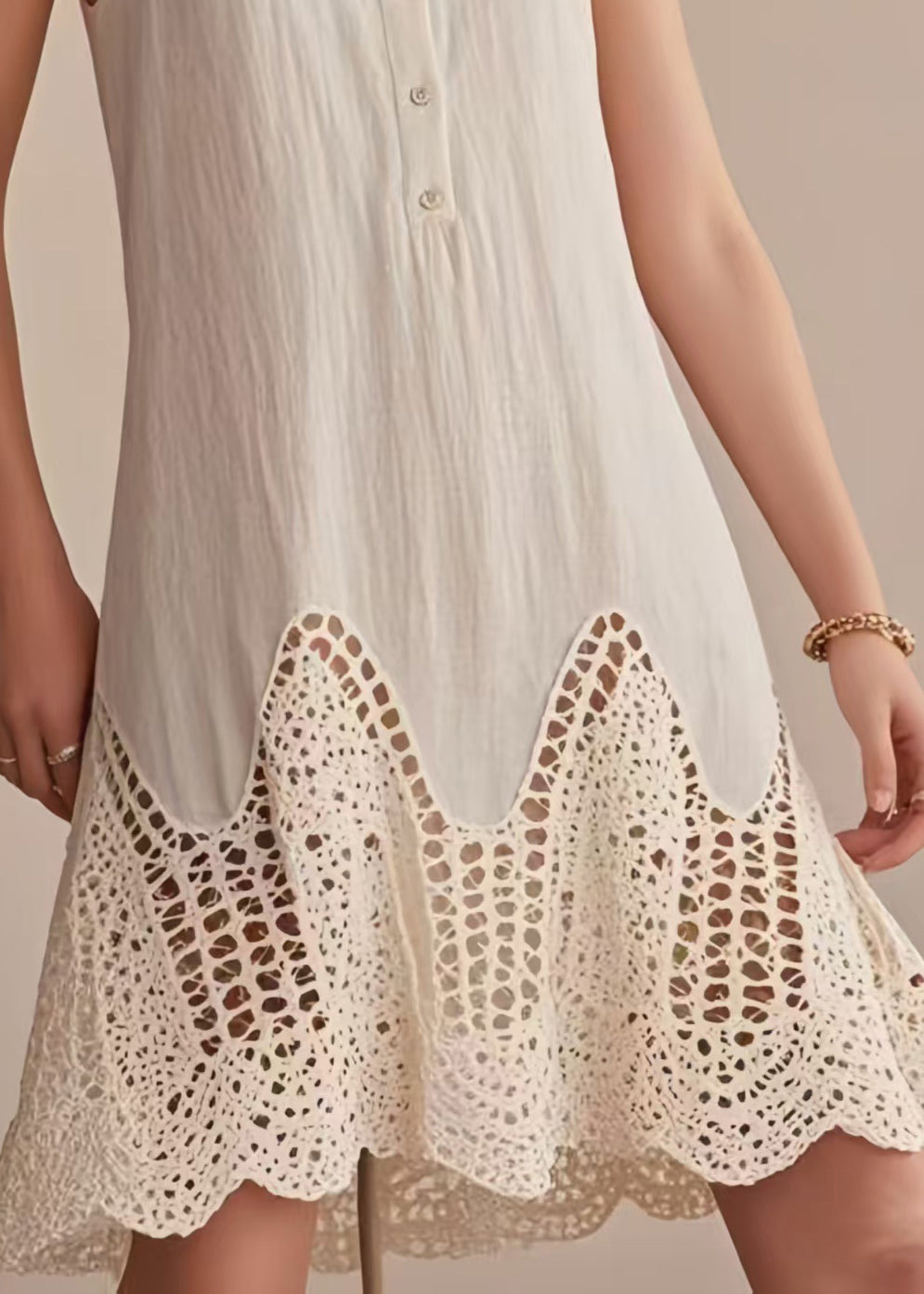 A Vintage Style Dress with Delicate Timeless Details