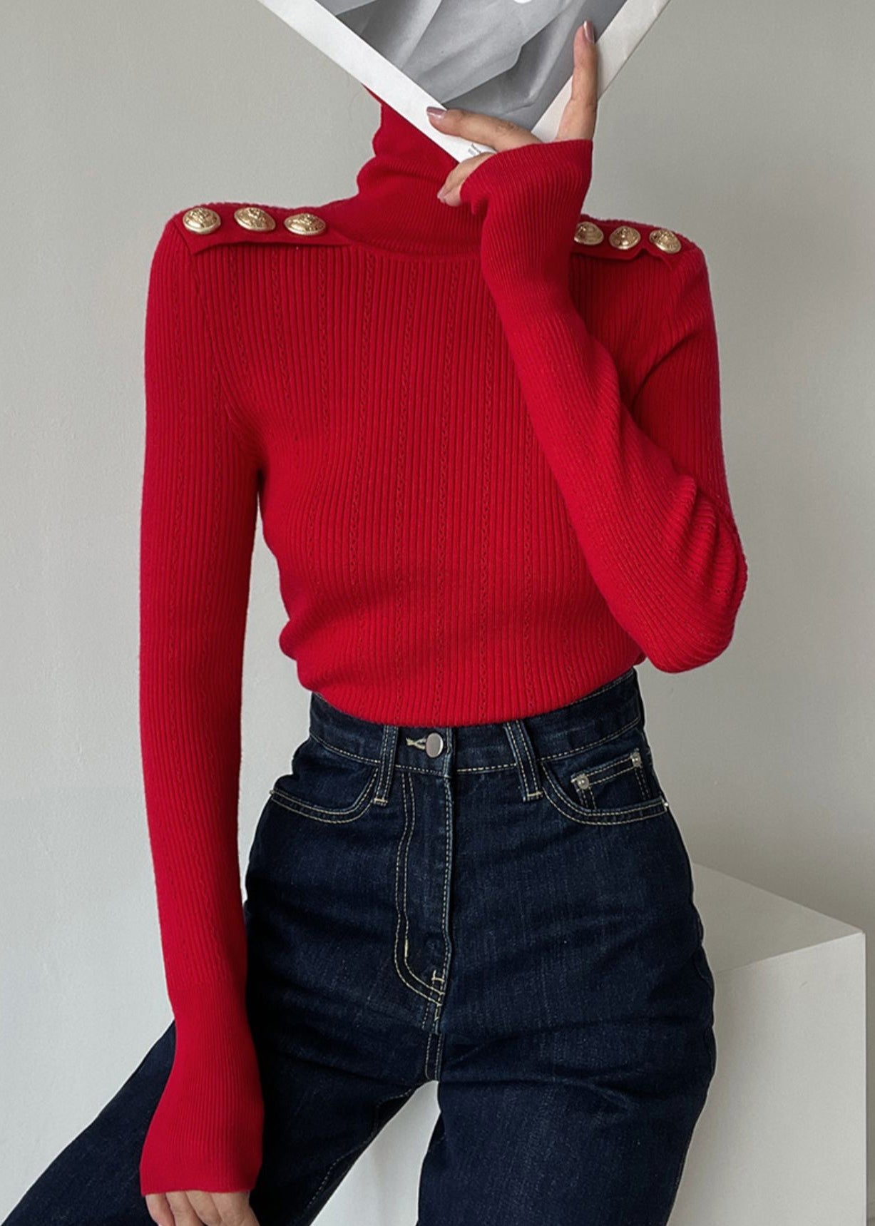 Polished Sweater with an Effortless Classic Look