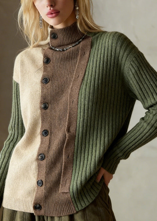 A Vintage Style Sweater with Delicate Timeless Details