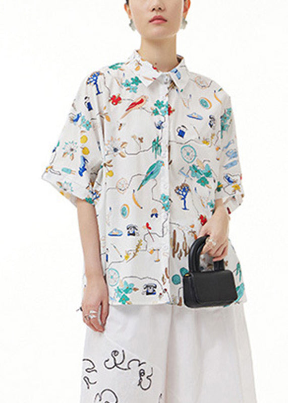 A Vintage Style Shirt with Delicate Timeless Details