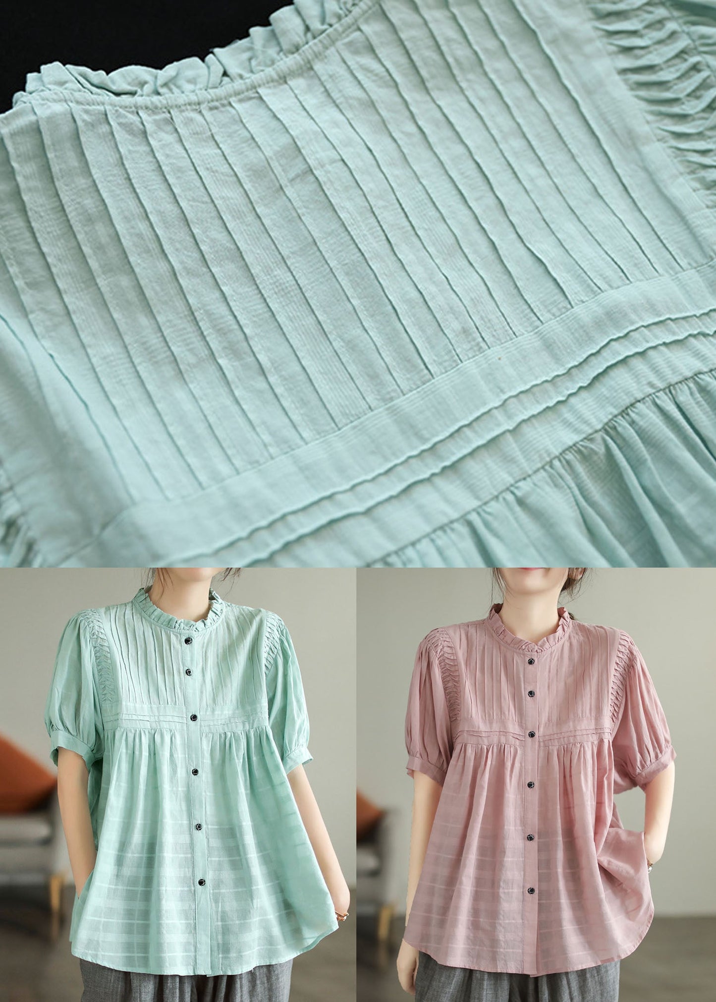 Vintage Inspired Blouse with a Contemporary Edge