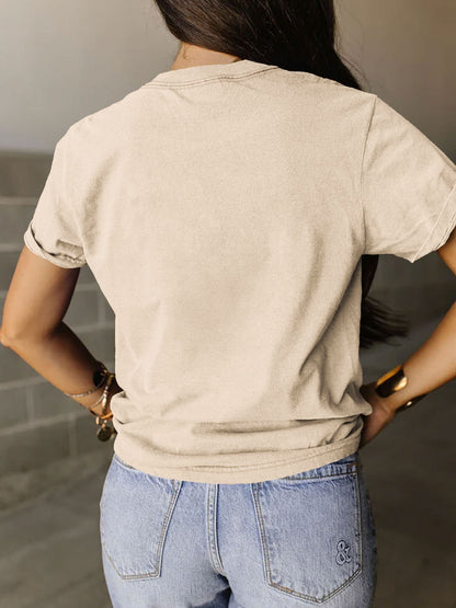 Well Tailored T-Shirt with a Graceful Silhouette