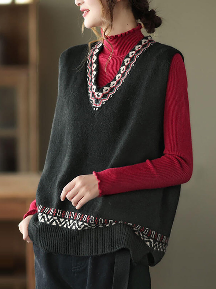 Vintage Inspired Sweater with a Contemporary Edge