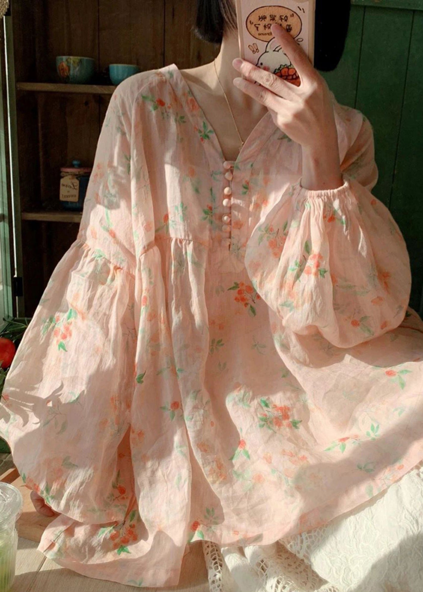A Vintage Style Top with Delicate Timeless Details