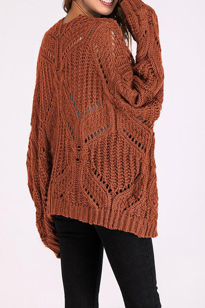 Beautifully Finished Sweater in a Timeless Design