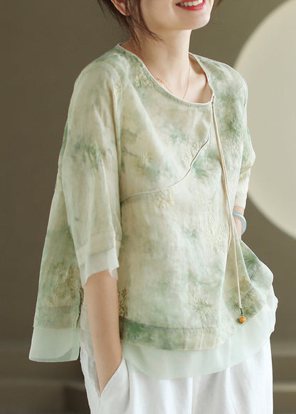 A Vintage Style Shirt with Delicate Timeless Details