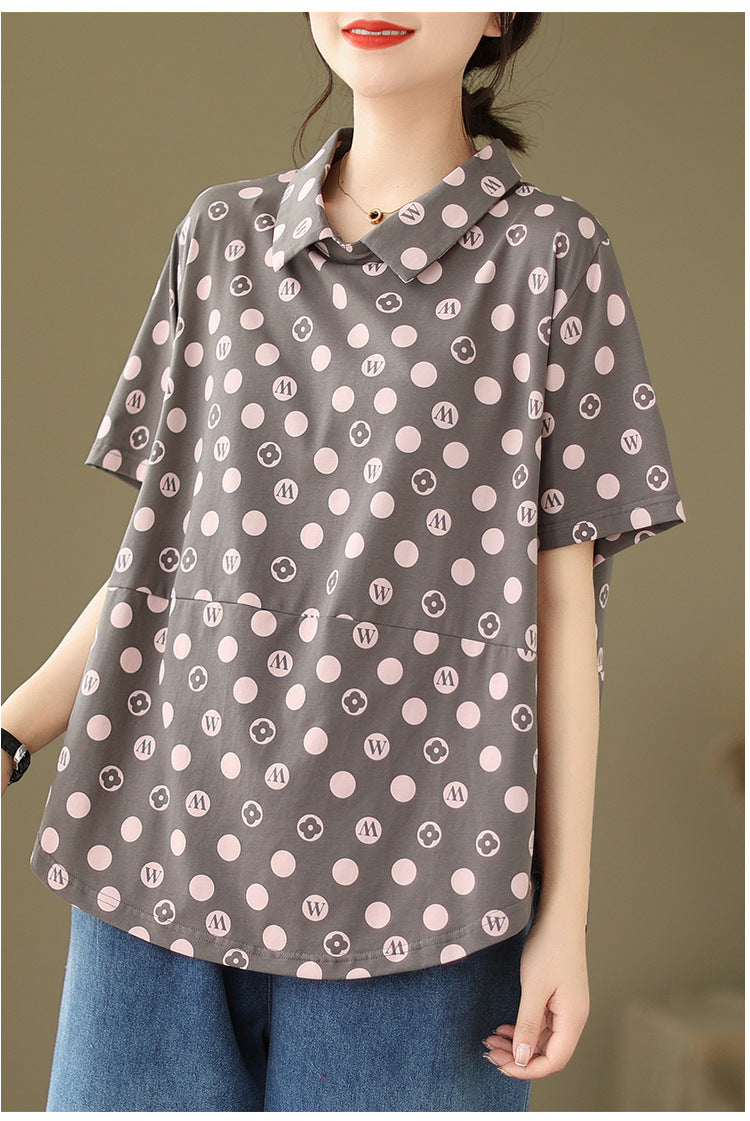 Well Tailored T-Shirt with a Graceful Silhouette