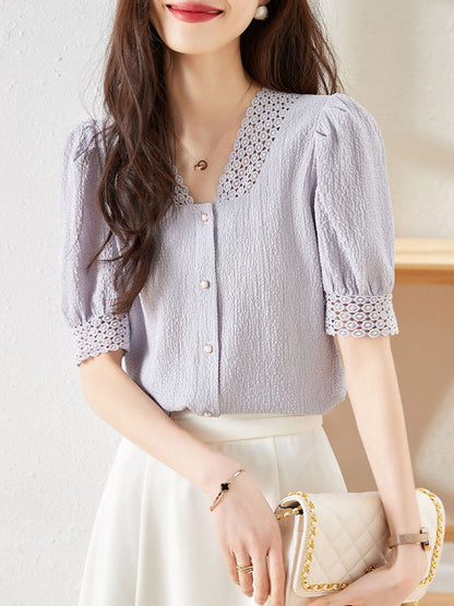 Gracefully Styled Top for Any Occasion