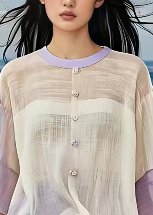 A Vintage Style Shirt with Delicate Timeless Details