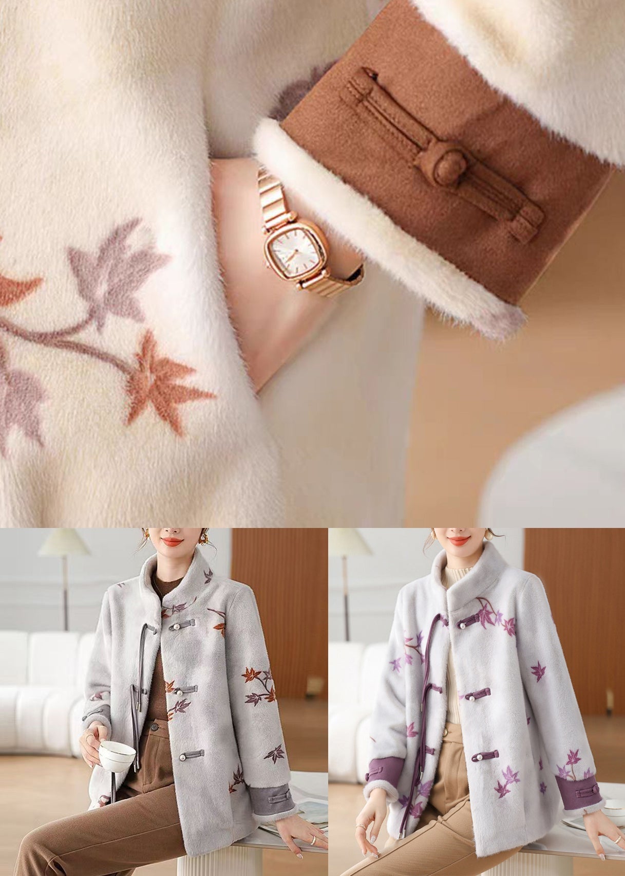 Vintage Inspired Coat with a Contemporary Edge