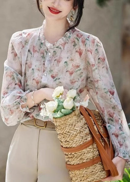 A Vintage Style Shirt with Delicate Timeless Details