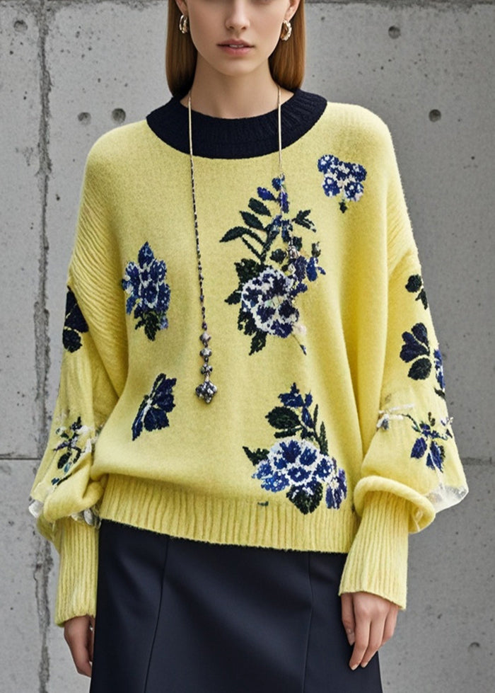 Vintage Inspired Sweater with a Contemporary Edge