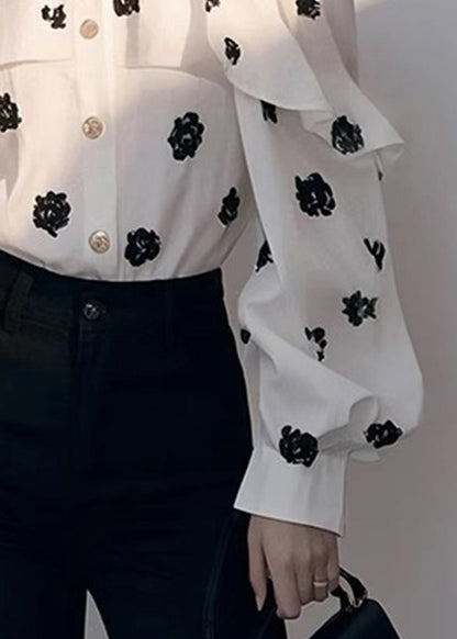 A Vintage Style Shirt with Delicate Timeless Details