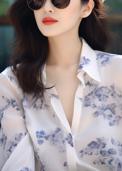 Well Tailored Blouse with a Graceful Silhouette
