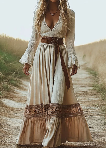 A Vintage Style Dress with Delicate Timeless Details
