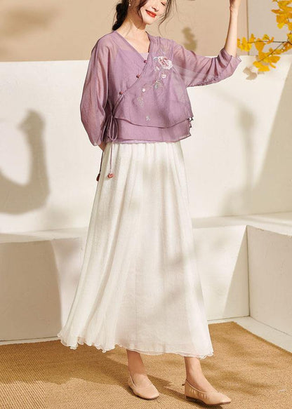 Well Tailored Top with a Graceful Silhouette