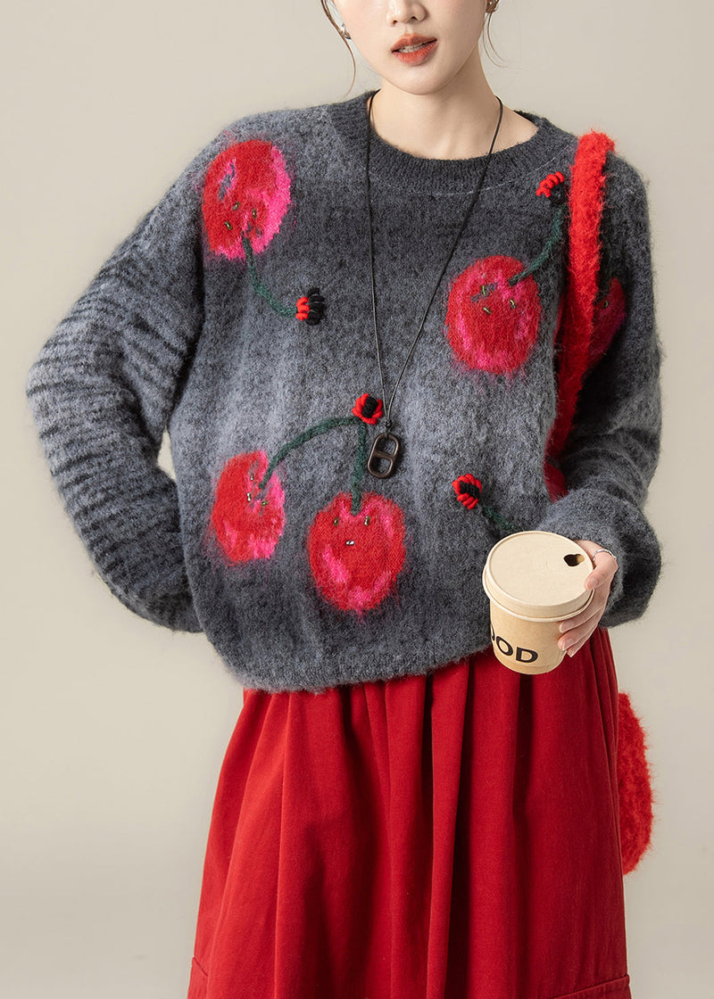 Classic Vintage Sweater with a Flattering Fit