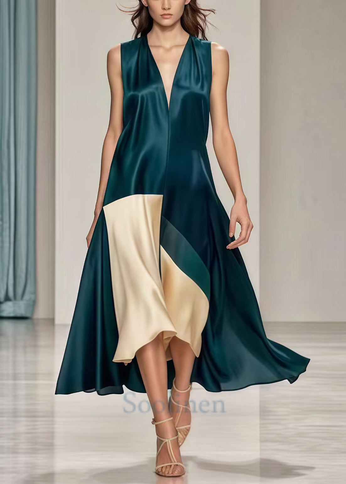 Beautifully Finished Dress in a Timeless Design