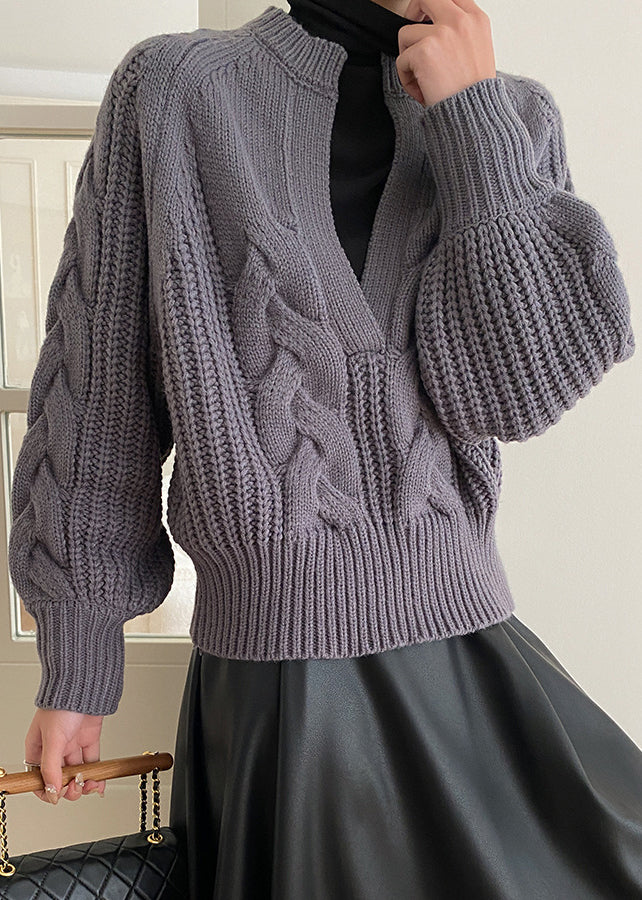 Vintage Inspired Sweater with a Contemporary Edge