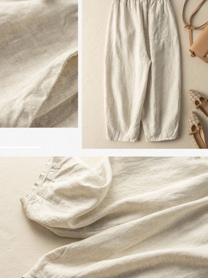 A Vintage Style Pants with Delicate Timeless Details