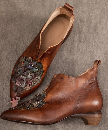 Vintage Inspired Orthopedic Boots