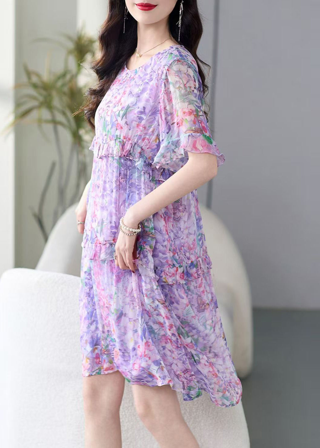A Vintage Style Dress with Delicate Timeless Details