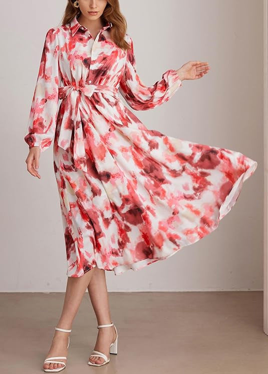 Classic Vintage Dress with a Flattering Fit